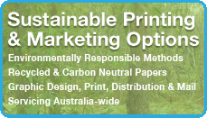Sustainable Printing & Marketing Options